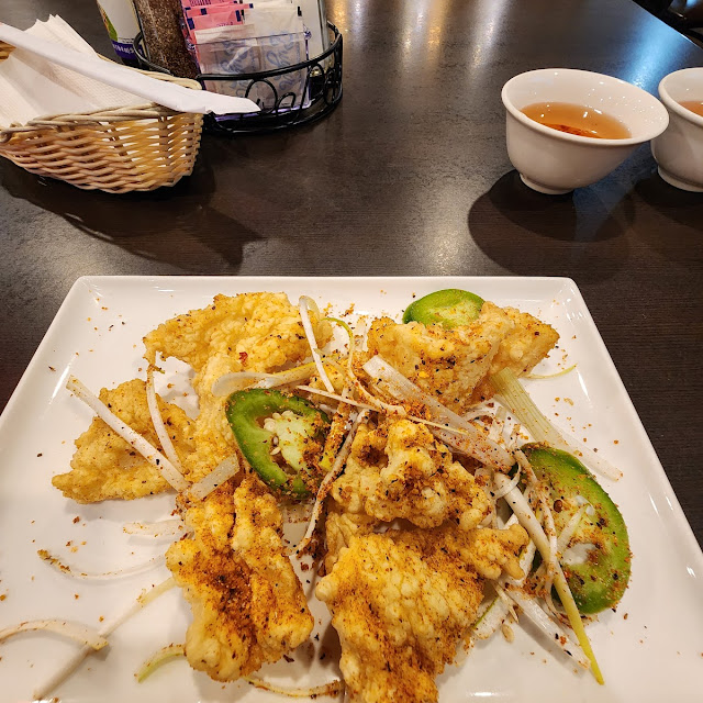 9 Fried Squid Appetizer