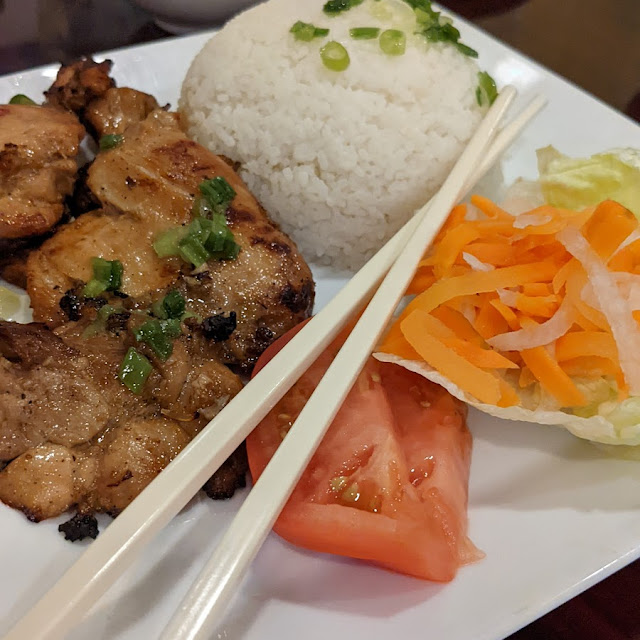 Ginger Chicken and Broken Rice