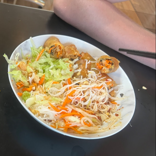 Bún Chả Giò Chay