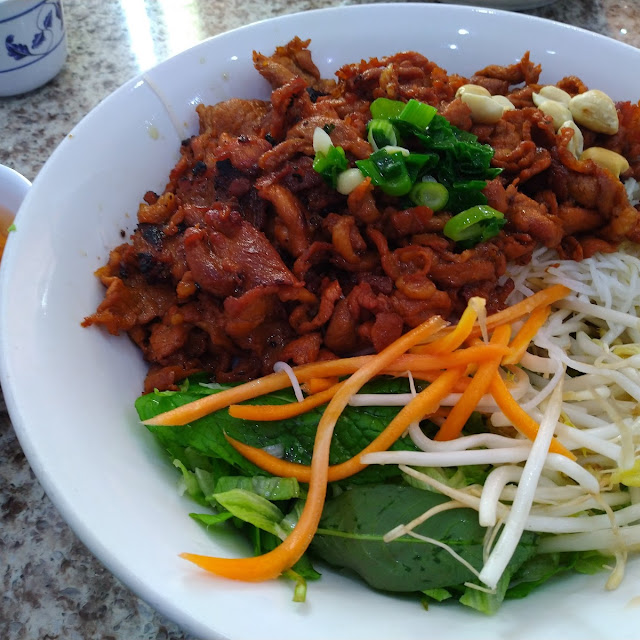 Rice Vermicelli with BBQ Pork