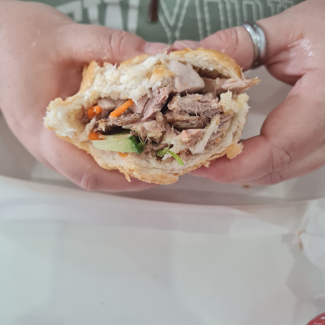 Pork Crackling Banh MI