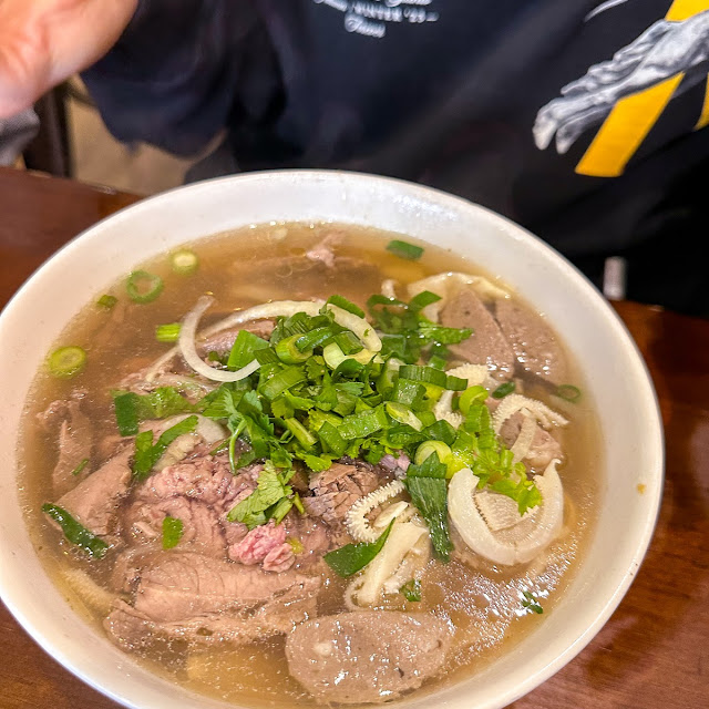 Rare Beef Rice Noodle Soup