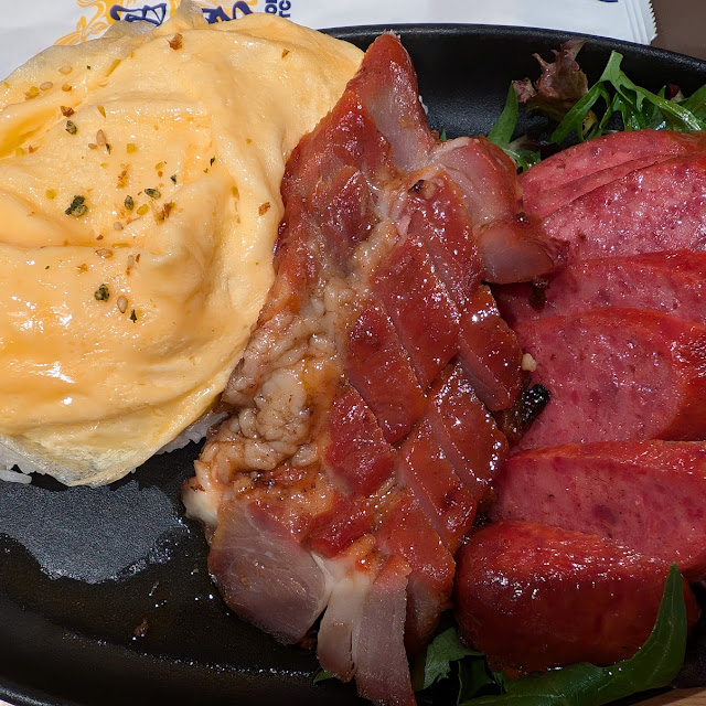 BBQ Pork N Red Sausage Set Meal