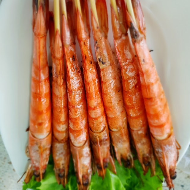 Grilled Salted Shrimp