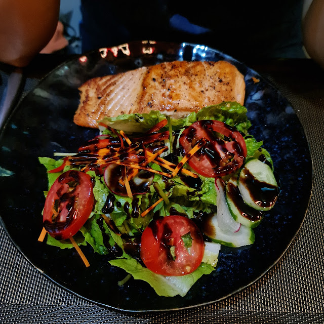 Truffled Grilled Salmon
