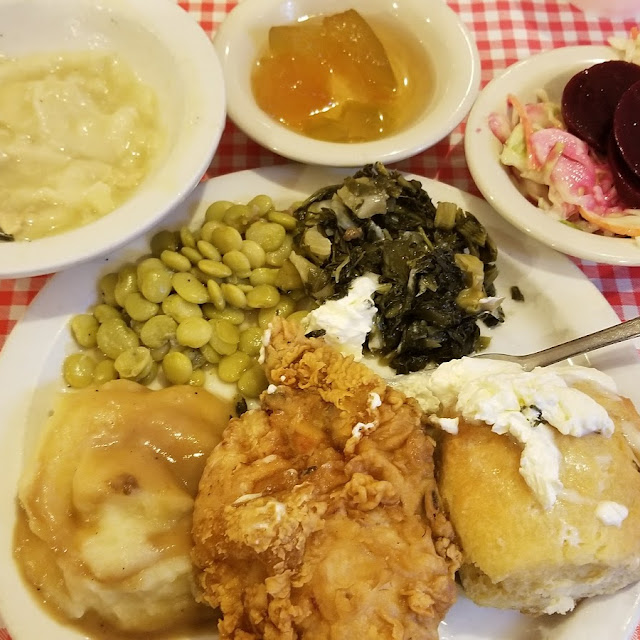 Fried Chicken with Chicken and Dumplings