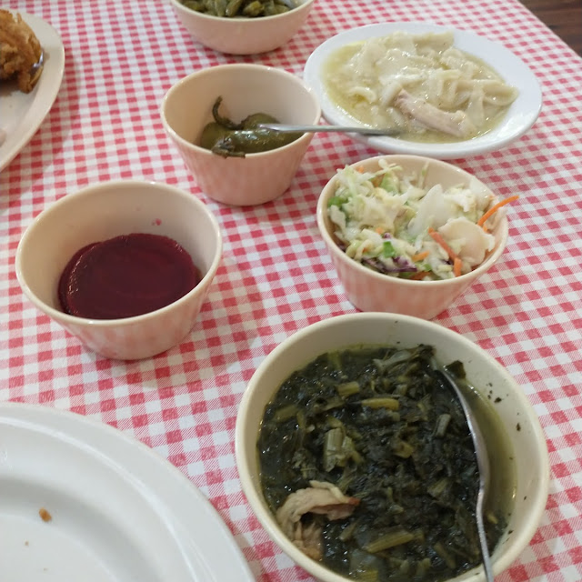 Fried Chicken with Homemade Veggie Sides