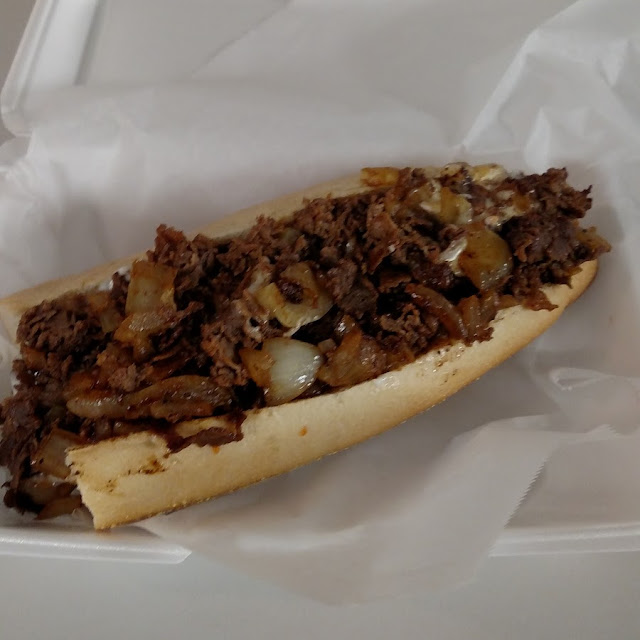 Cheese Steak w Fried Onions