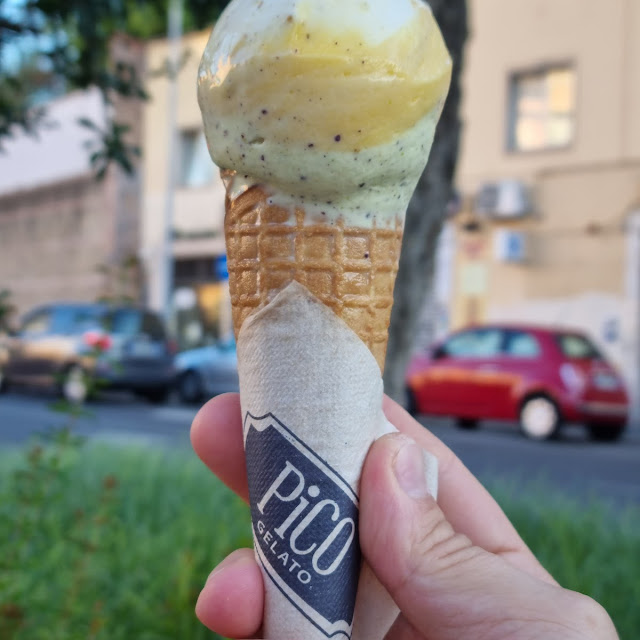 Gelato Pistacchio Limone E Cioccolato Fondente