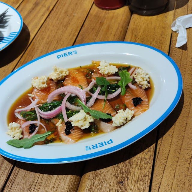 Salmon Carpaccio