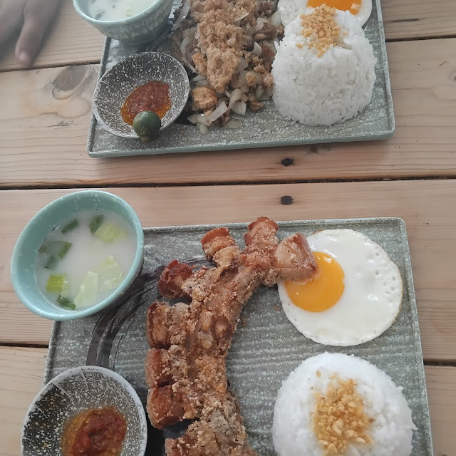 Pork Sisig and Pork Liempo