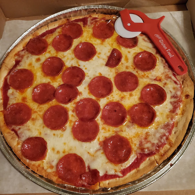 Gluten Free Pepperoni Pizza