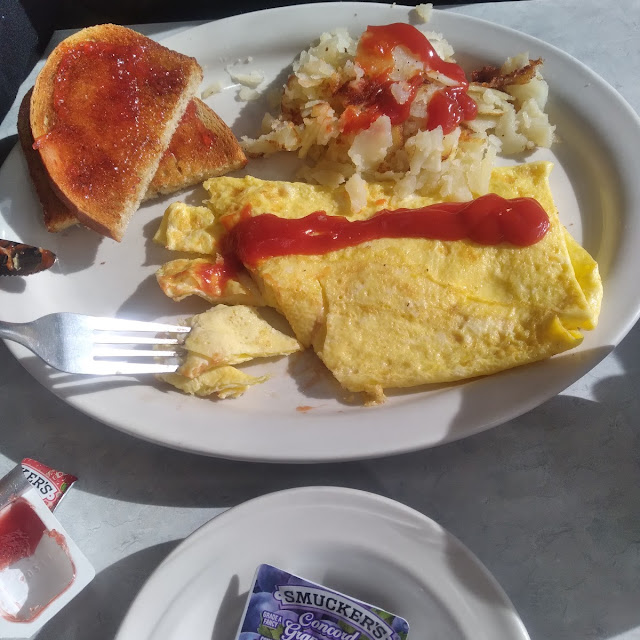 Cheesesteak Omelette