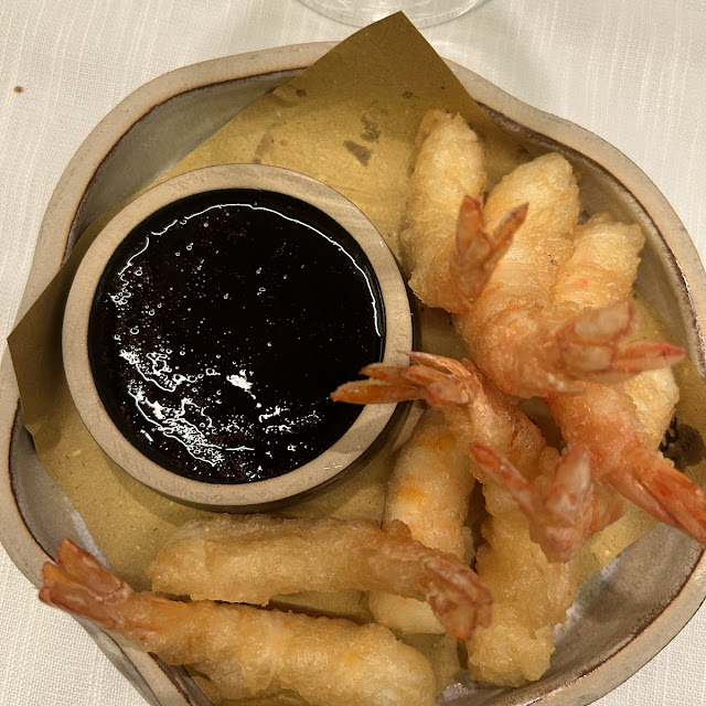 Tempura Prawns with Soy Sauce