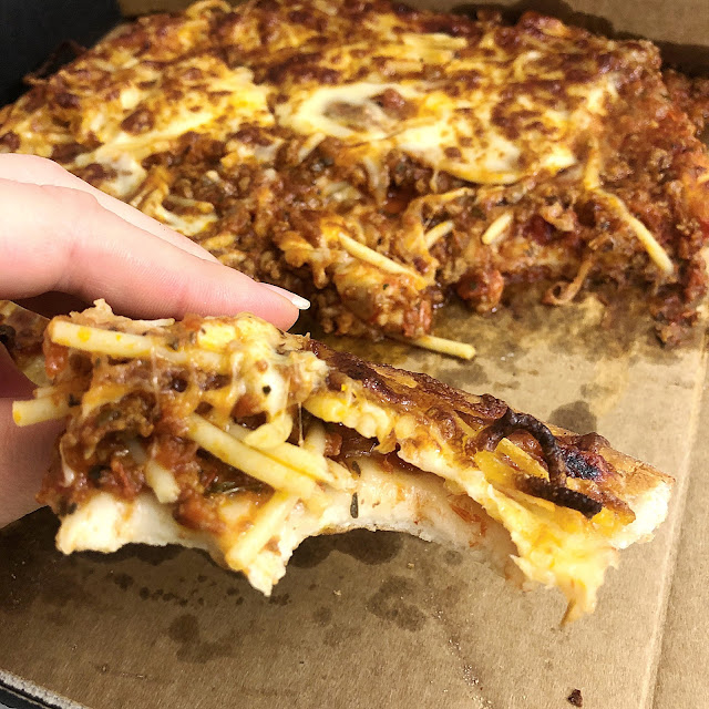 Spaghetti Pizza