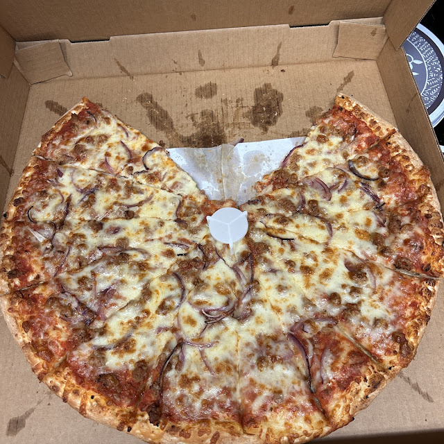 Sausage and Onion Pizza