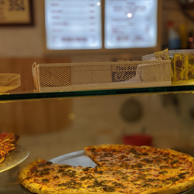 Mushroom Pizza Slice