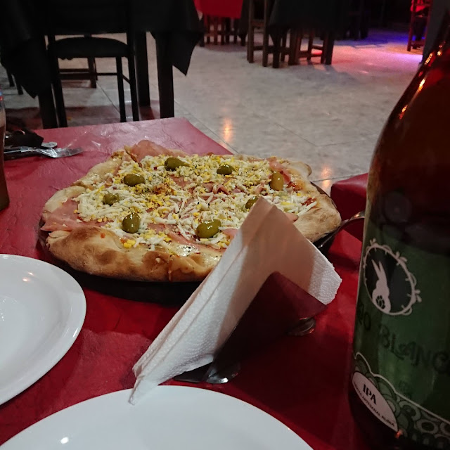 Pizza Jamón Y Morron