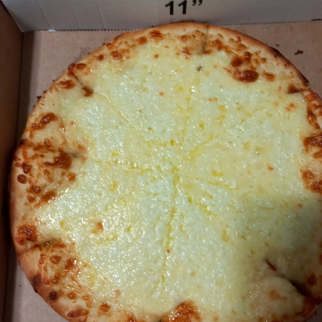 Cheese and Garlic Lebanese Pizza