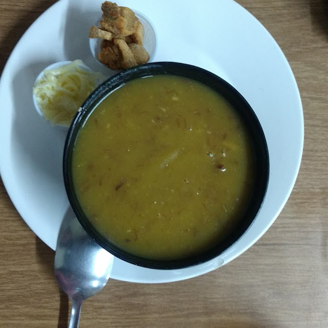 Caldo de Mandioca Com Linguiça Calabresa