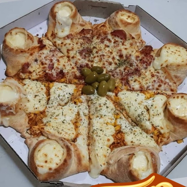 Pizza Com Borda Vulcão