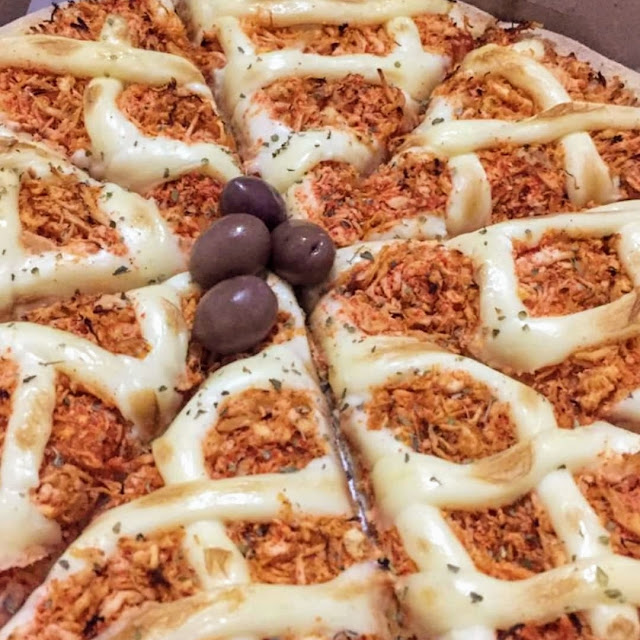 Tal Uma Pizza de Frango Com Catupiry