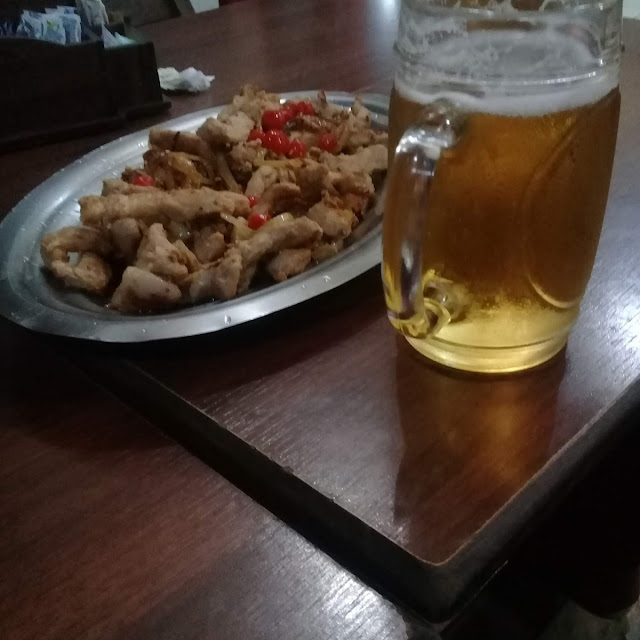 Porção de Lombo E Um Chopp