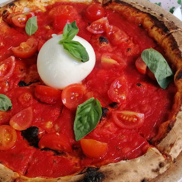 Pizza Filippo Burrata E Pomodorini Freschi