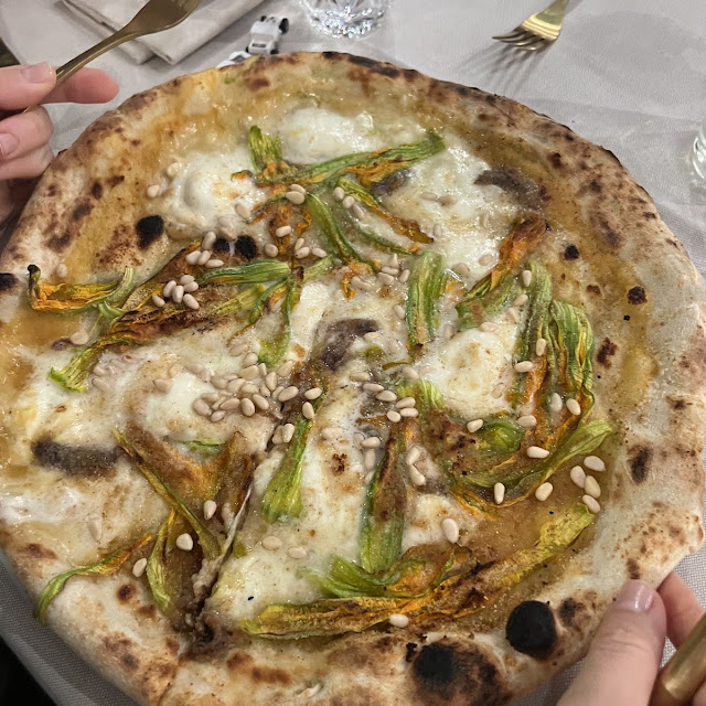 Pinoli Crema Di Broccoli E Fiori Di Zucchina