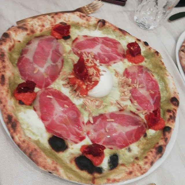 Pizza Con Capocollo