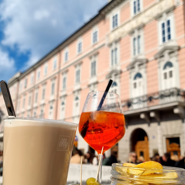 Caffe Latte Apperol Spritz