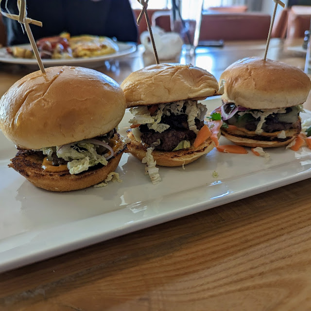 Plank Bourbon Sliders
