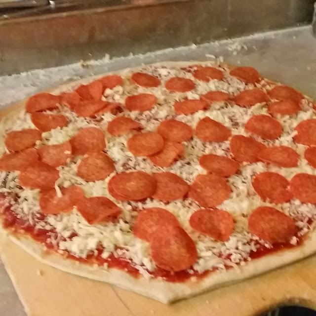 Pepperoni Before It Needs the Oven Pie