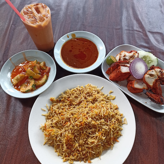Set Nasi Briyani Ayam Tandoori