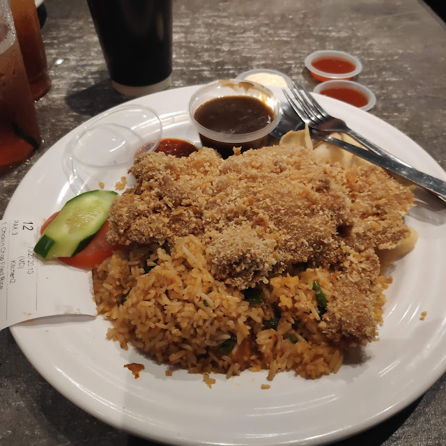 Chicken Chop Fried Rice