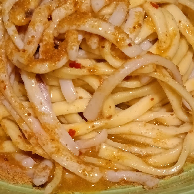 Linguine Bottarga E Calamari
