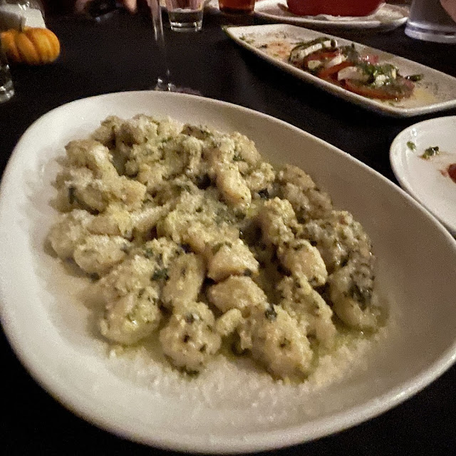 Gnocchi in Pesto Sauce