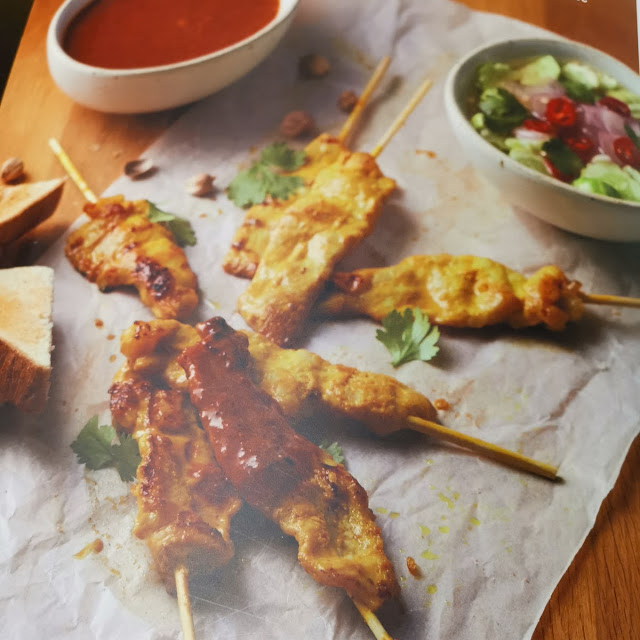 Pork Satay with Peanut Sauce