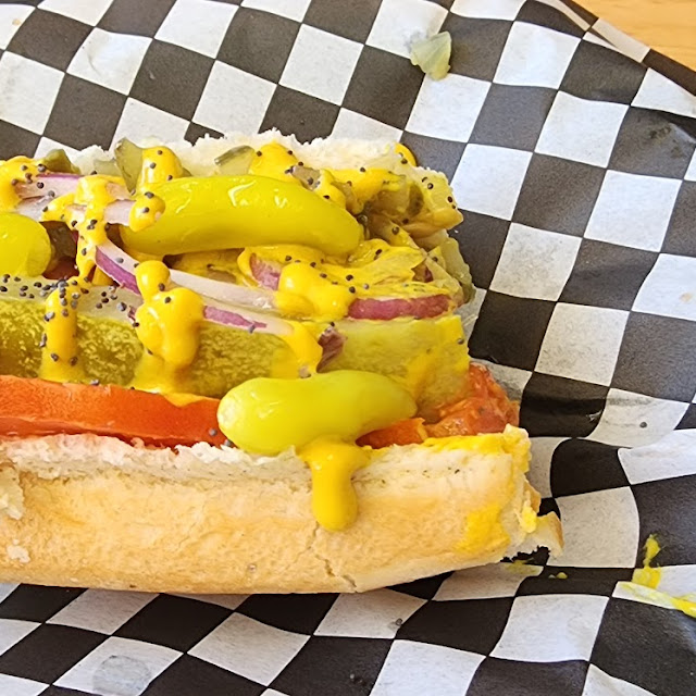 Chicago Dog All 7 Ingredients