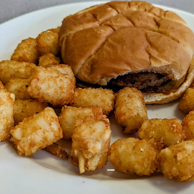 Cheeseburger and Tater Tots