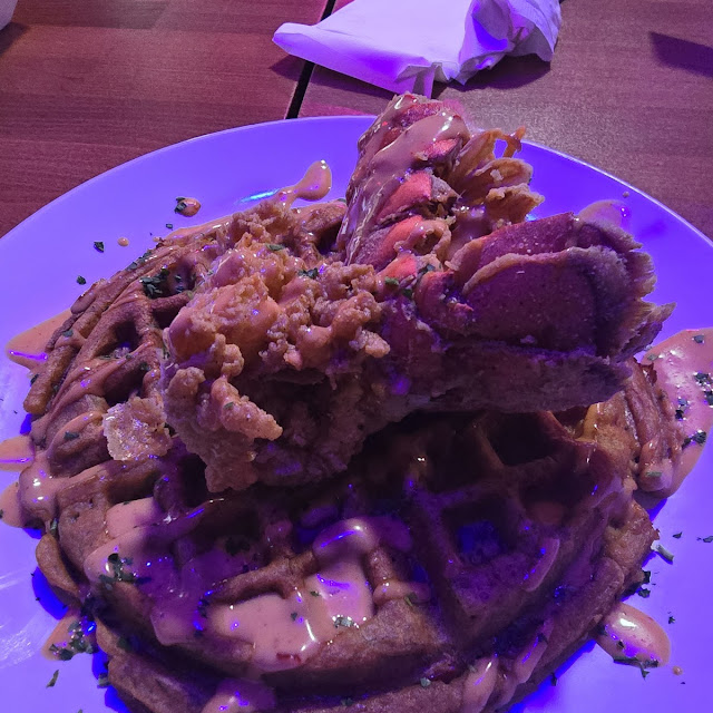 Lobster & Conch Fritter Waffle
