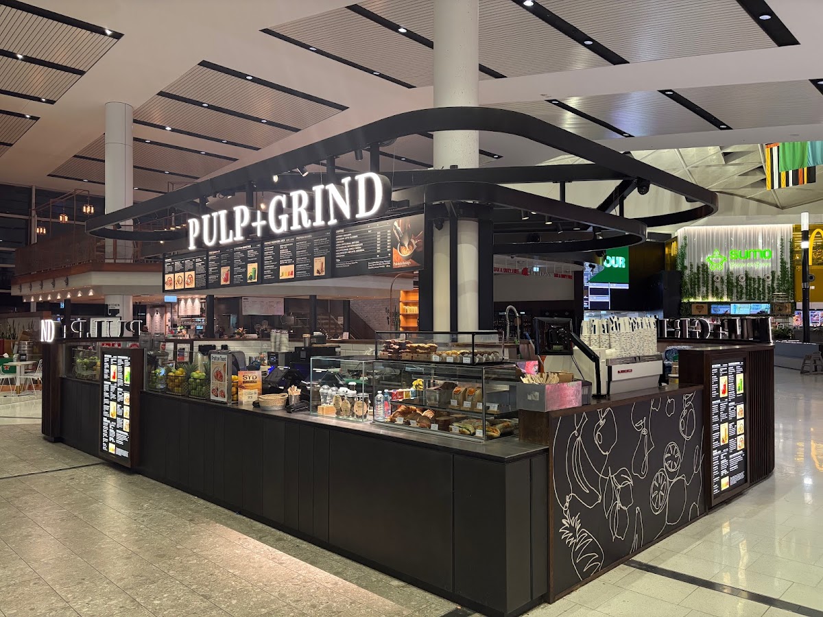 Pulp & Grind Sydney International Airport