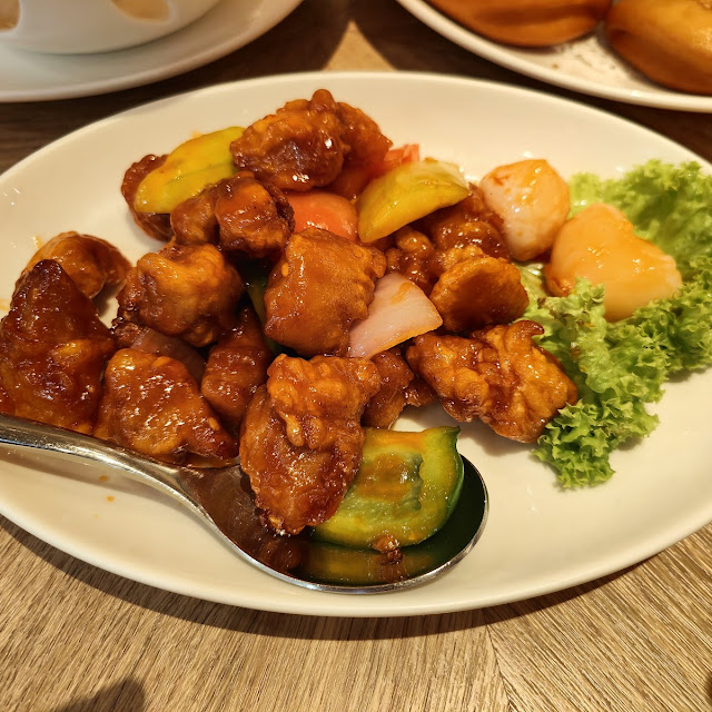 Sweet and Sour Pork with Lychees