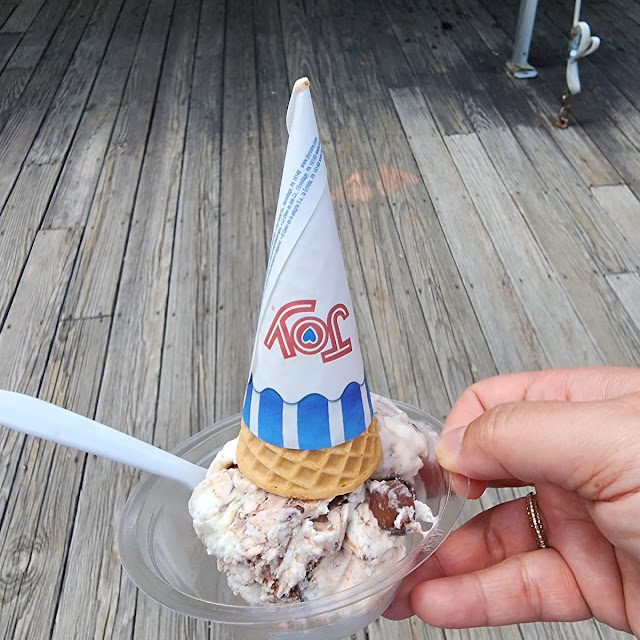 Moose Tracks Ice Cream Small Dish
