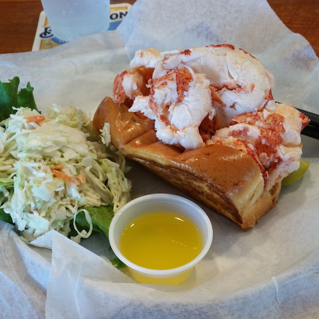 Monsta Lobster Roll with Coleslaw