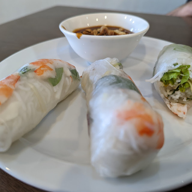 Pork & Prawn Rice Paper Roll