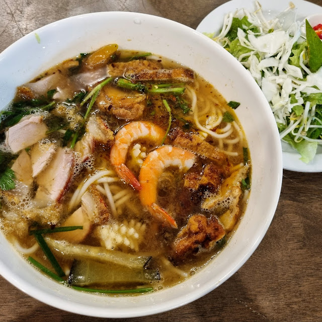 Vietnamese Shrimp Paste Vermicelli Soup