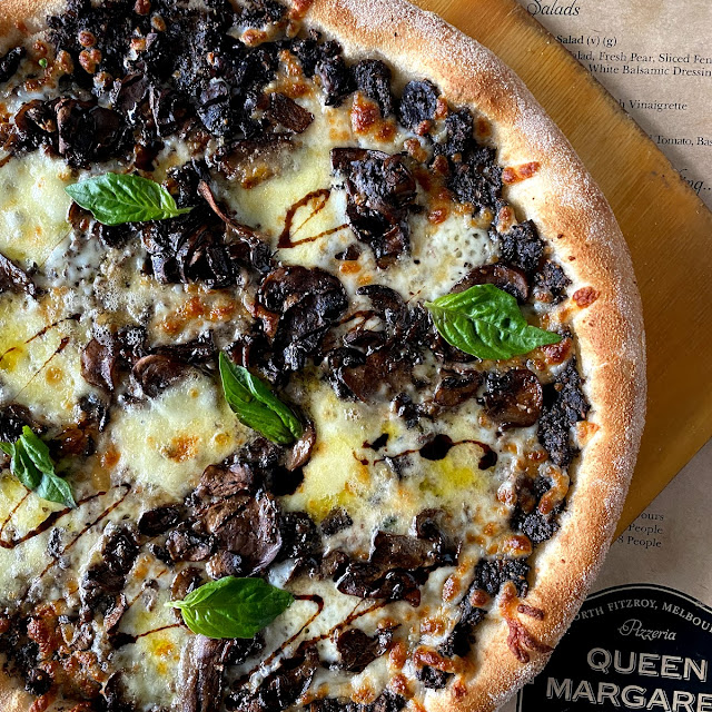 Seasonal Mushrooms Pizza