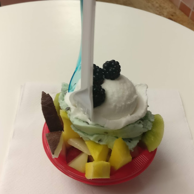 Macedonia Con Gelato