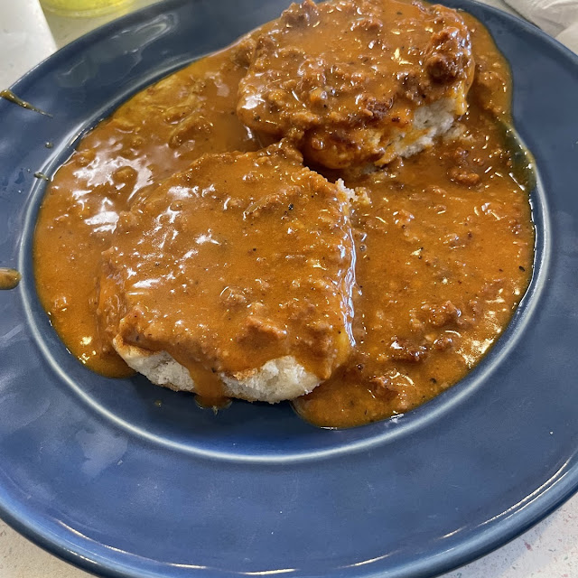 Chorizo Biscuits and Gravy